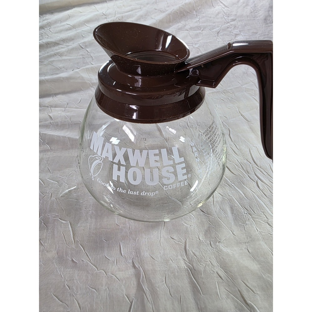Vintage Diner Coffee Pot Carafe / Maxwell House / NEW SET OF THREE